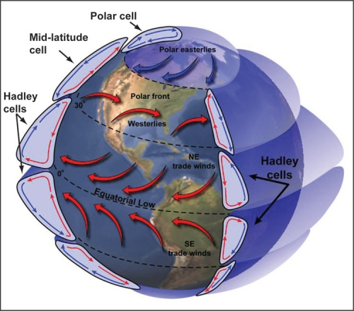 Atmospheric Wind Cells